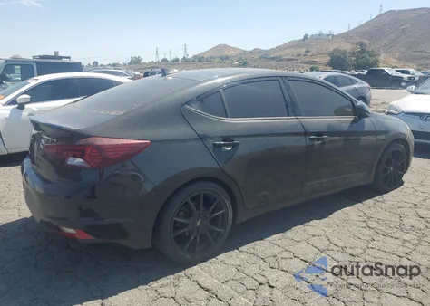 2020 Hyundai Elantra Sel z USA, uszkodzony, nr VIN 5NPD84LF5LH511695